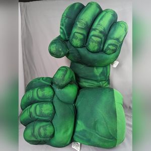 Green Giant Fists Superhero Fabric Costume Cosplay Adult Child